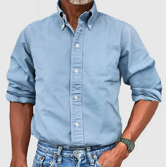 Mikel™ - Basic Cotton Shirt for Men