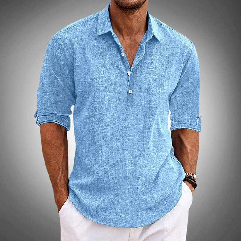 Orlando™ - Classic linen shirt for men