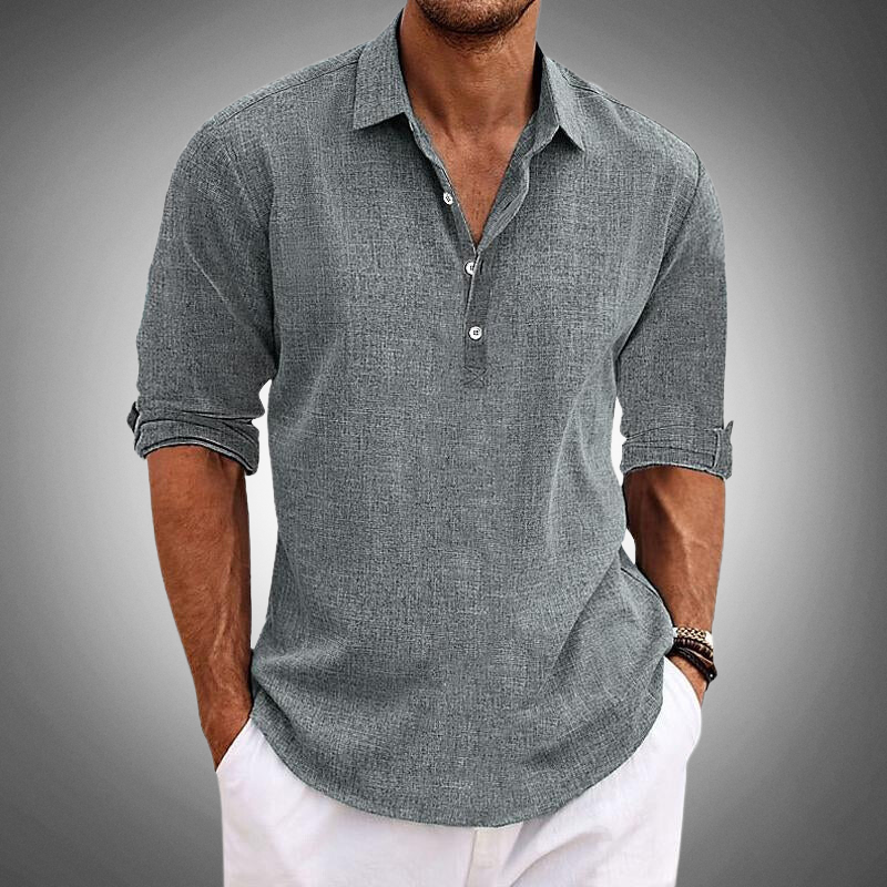 Orlando™ - Classic linen shirt for men
