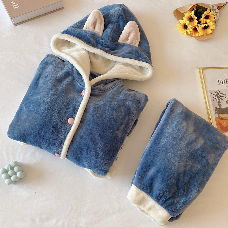 FelineComfort™ - Relaxed Cat Pyjama Set