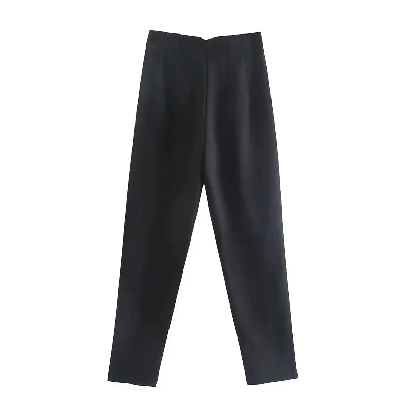 Claude - Elegant High-Waisted Trousers