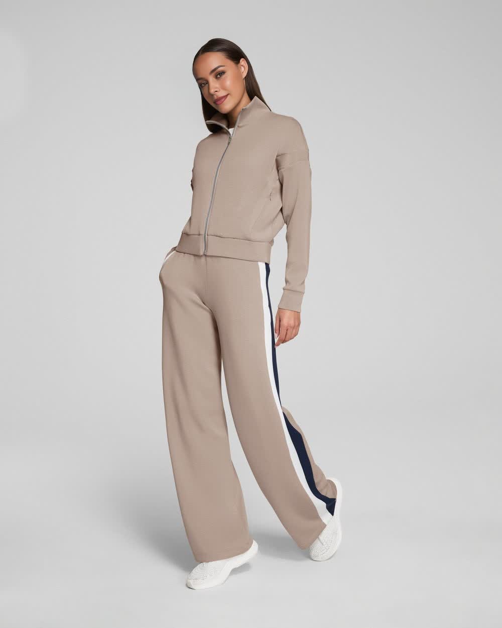 Renata- Sports Trousers with Side Stripes