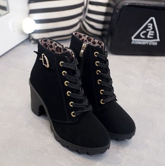 Jackie™ - High-Heeled Ankle Boots