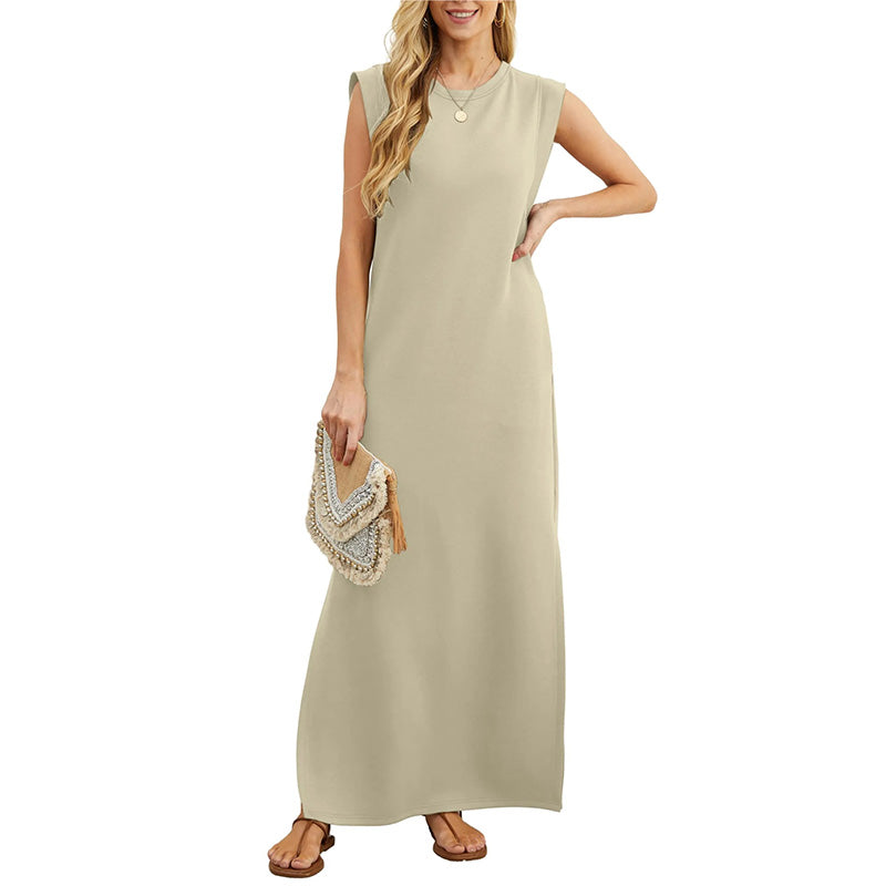 Adrienna - Comfortable Loose-Fitting Long Dress