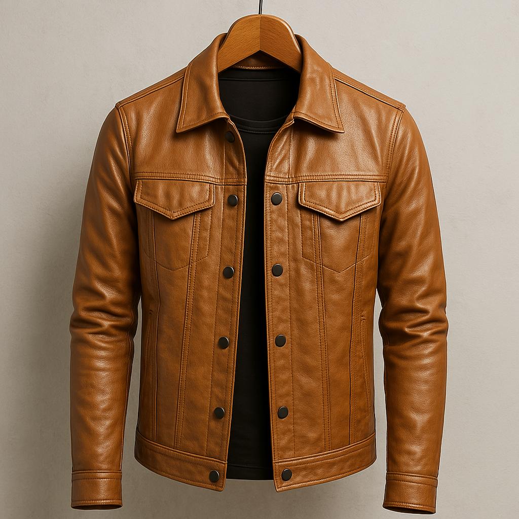 Lauttier - Leather Jacket for Autumn