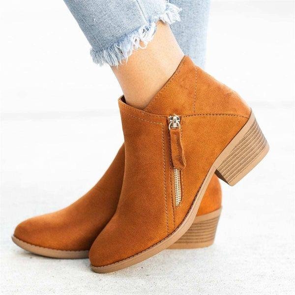 Jacinta™ - Elegant Ankle Boots