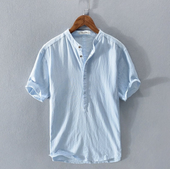 Nicolas™ - Men's Casual Linen Shirt.