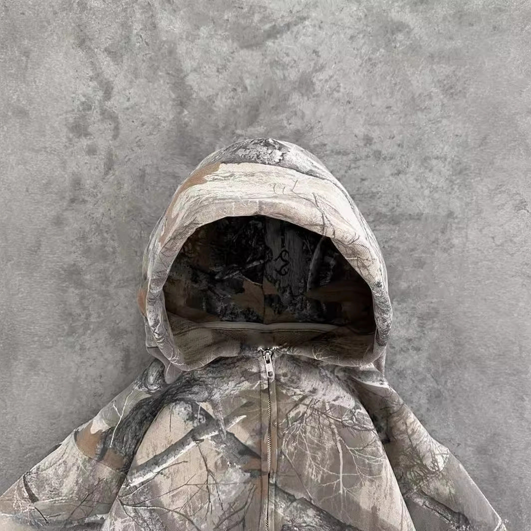 Benjamin - Unisex Camo Print Hoodie