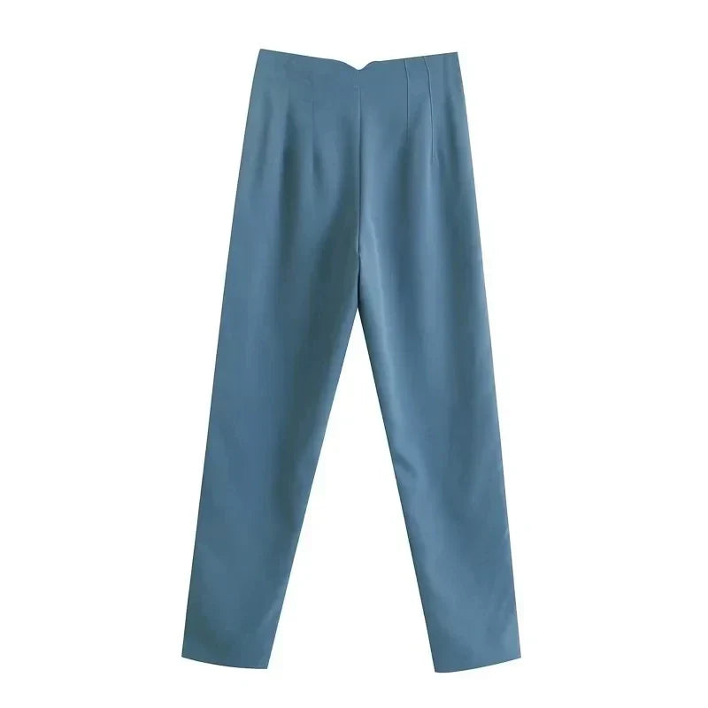 Claude - Elegant High-Waisted Trousers