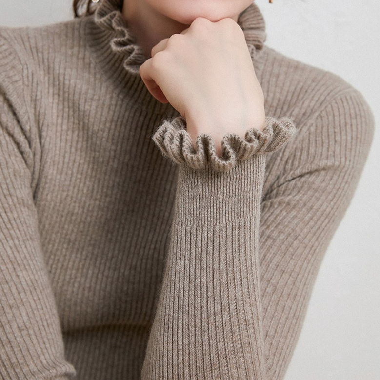 Nina - Cashmere Turtleneck Jumper