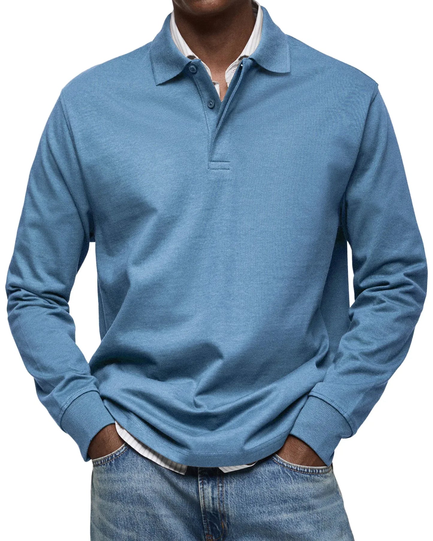 Tom - Long-Sleeve Polo Shirt