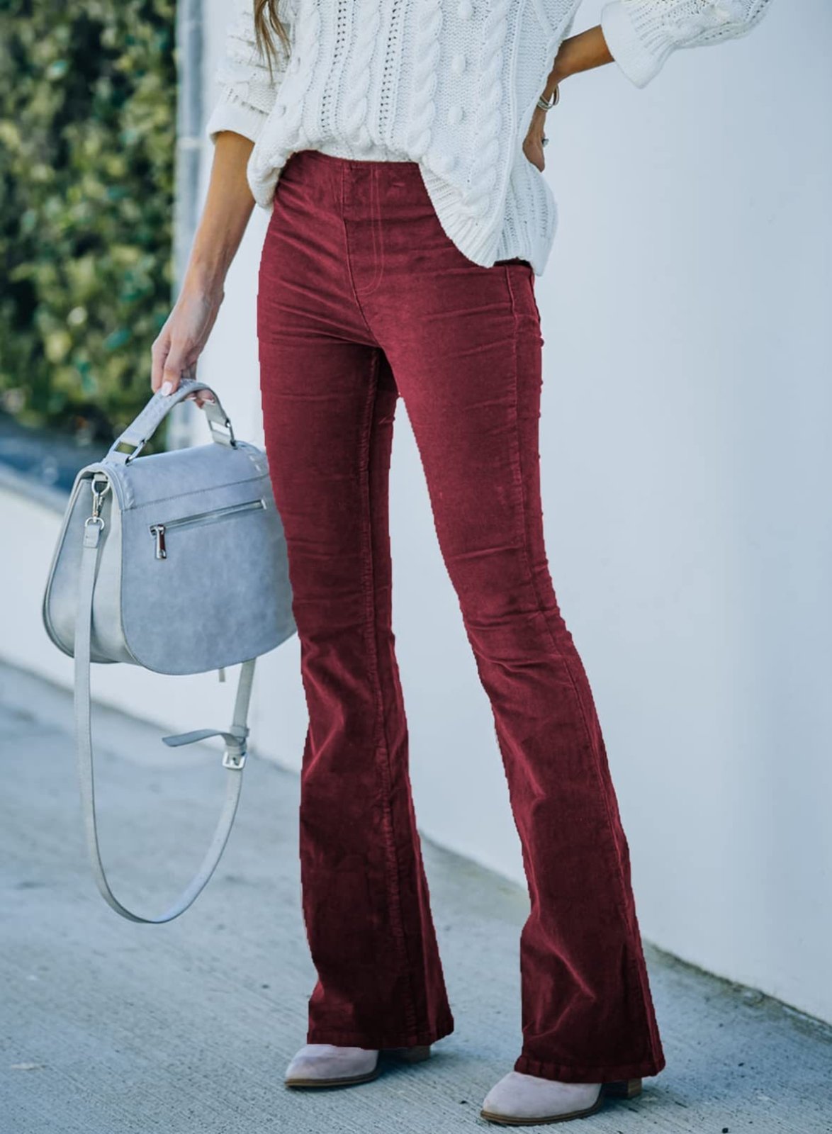 Ariyah - Flared Corduroy Trousers