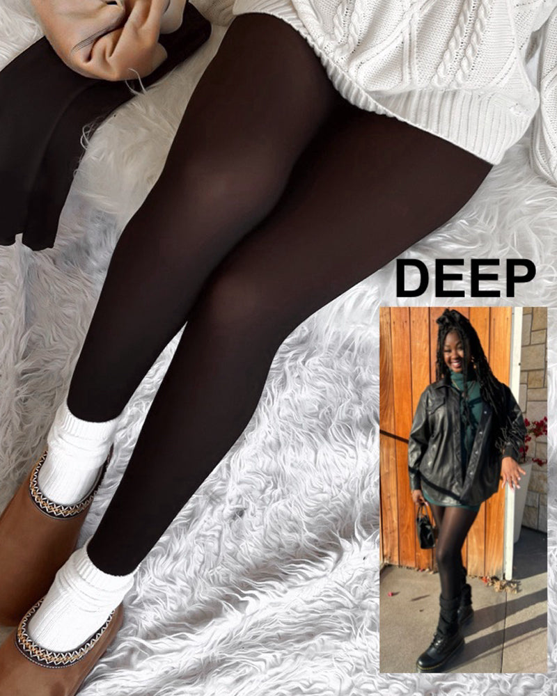 Mary - Sheer Tights with Lining