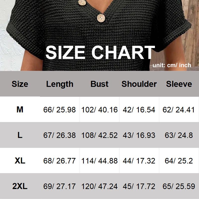 Nakia - Short Sleeve V-Neck Top
