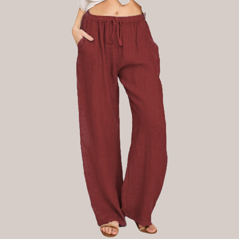 Nana - Wide Leg Trousers for Women