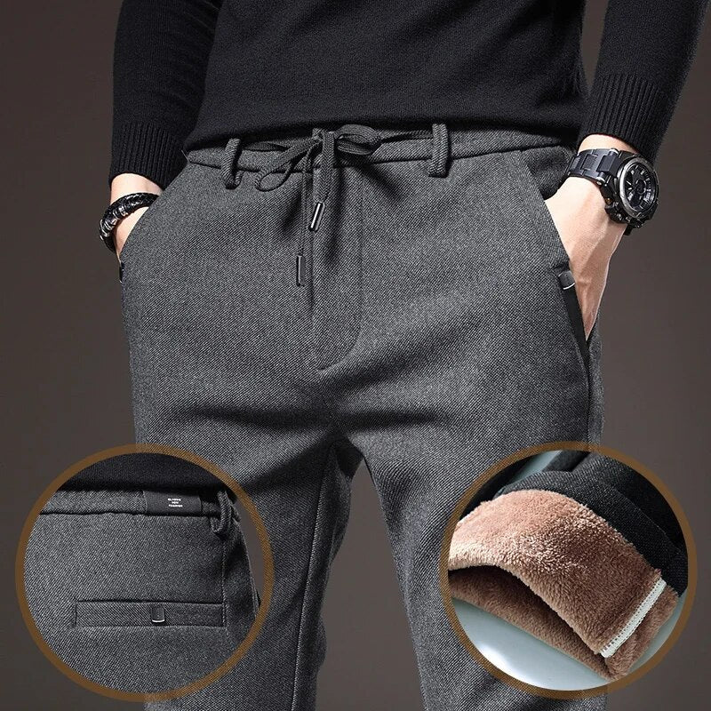 Simon™ - Men's Trousers with Fleece Lining