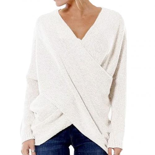 Ilse - Casual Cross-Over Sweater