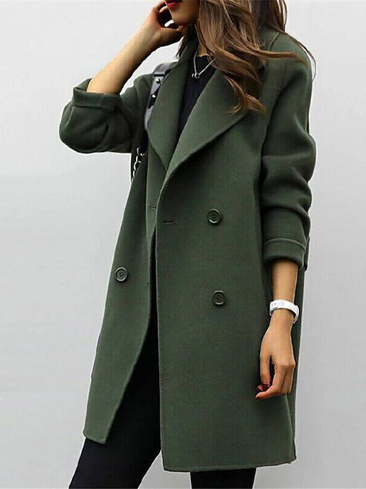 Cataleya - Iconic Wool Trench Coat